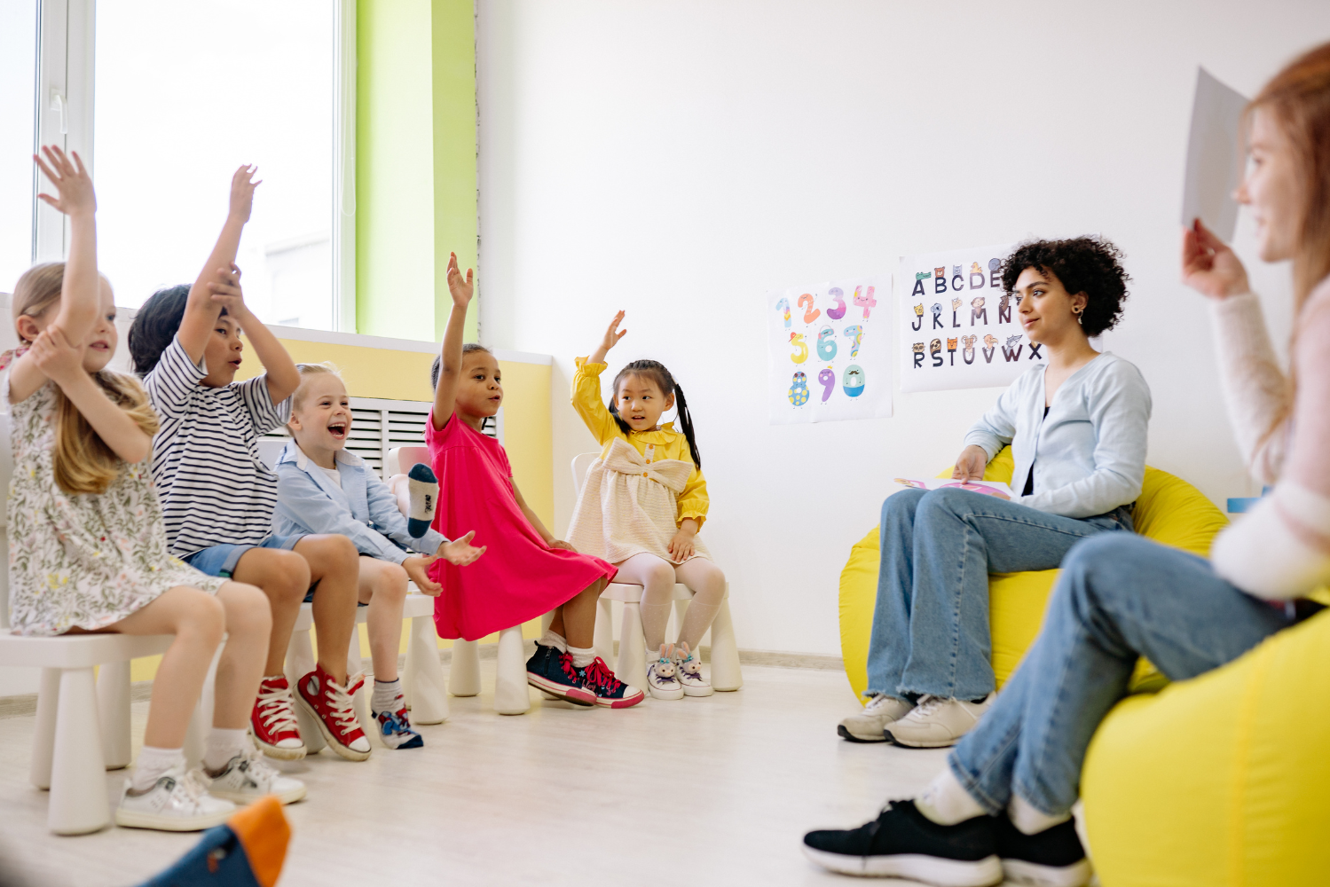 Niños en tratamiento en Centro CANEE centro especializado en discapacidad Garín y Escobar